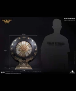 Alternative view of QUEEN STUDIOS Wonder Woman Shield Life-size Prop Replica (Polystone)