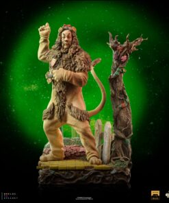 COWARDLY LION DELUXE WIZARD OF OZ. 1/10 SCALE STATUE BY IRON STUDIOS