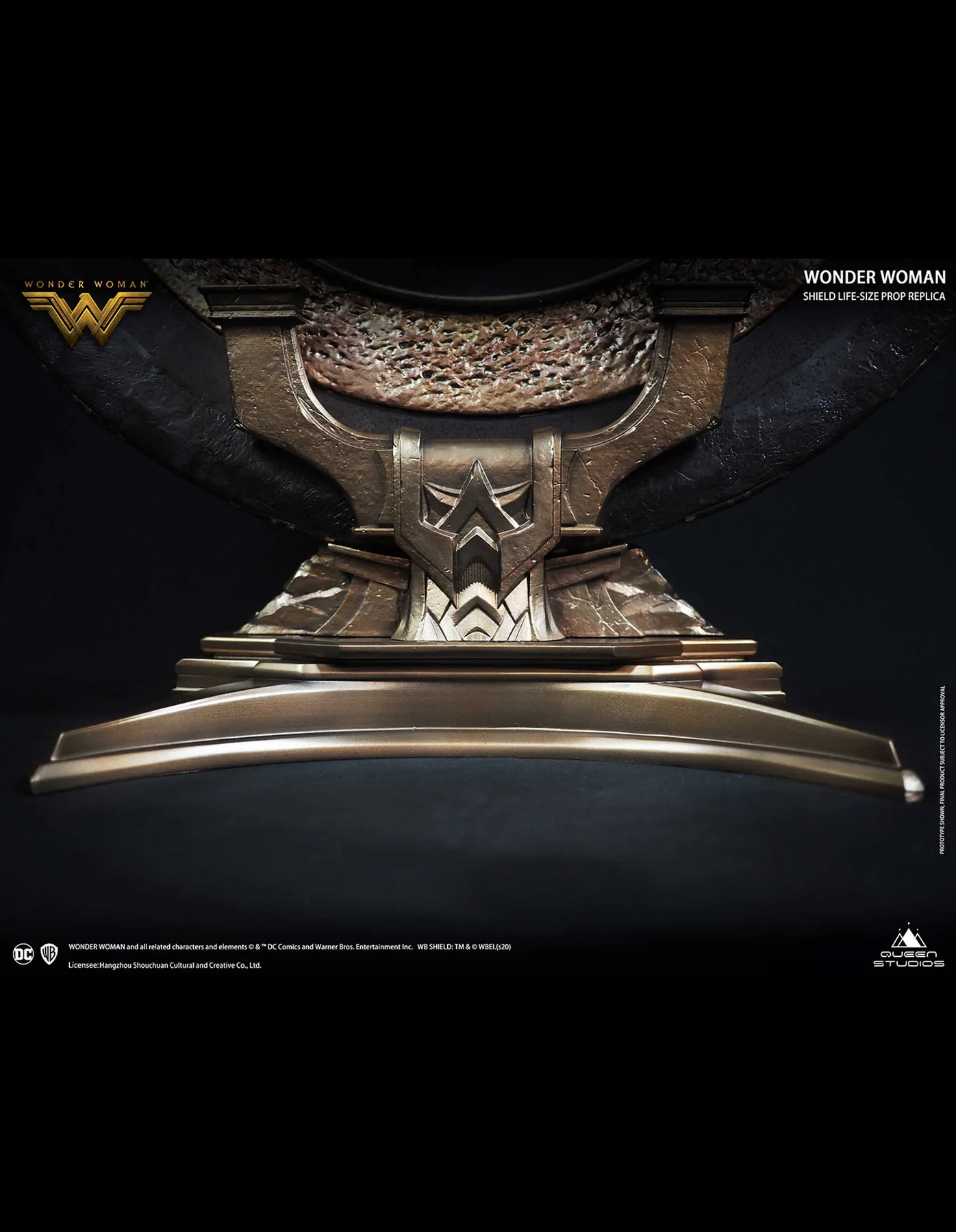 QUEEN STUDIOS Wonder Woman Shield Life-size Prop Replica (Polystone) - Image 9
