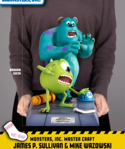 Alternative view of MONSTERS, INC. MASTER CRAFT JAMES P. SULLIVAN & MIKE WAZOWSKI BY BEAST KINGDOM