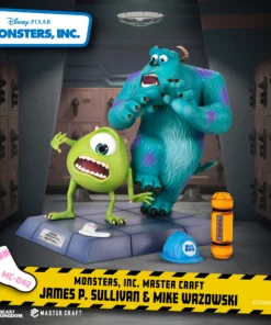 MONSTERS, INC. MASTER CRAFT JAMES P. SULLIVAN & MIKE WAZOWSKI BY BEAST KINGDOM
