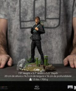 Alternative view of LUKE SKYWALKER AND GROGU TRAINING BOOK OF BOBA FETT 1/10 SCALE STATUE BY IRON STUDIO