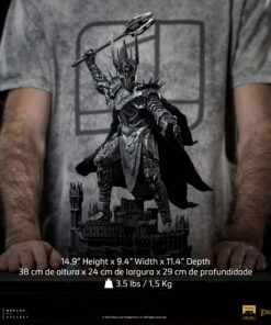 Alternative view of SAURON DELUXE - LORD OF THE RINGS 1/10 SCALE STATUE BY IRON STUDIOS