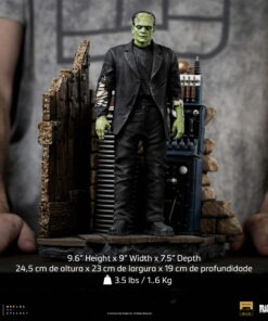 Alternative view of FRANKENSTEIN MONSTER DELUXE UNIVERSAL MONSTERS 1/10 SCALE STATUE BY IRON STUDIOS