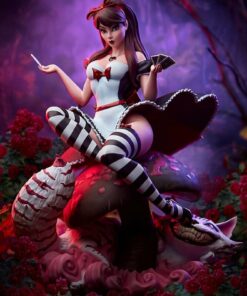 Alice in Wonderland: Game of Hearts Edition Statue  By Sideshow Collectibles