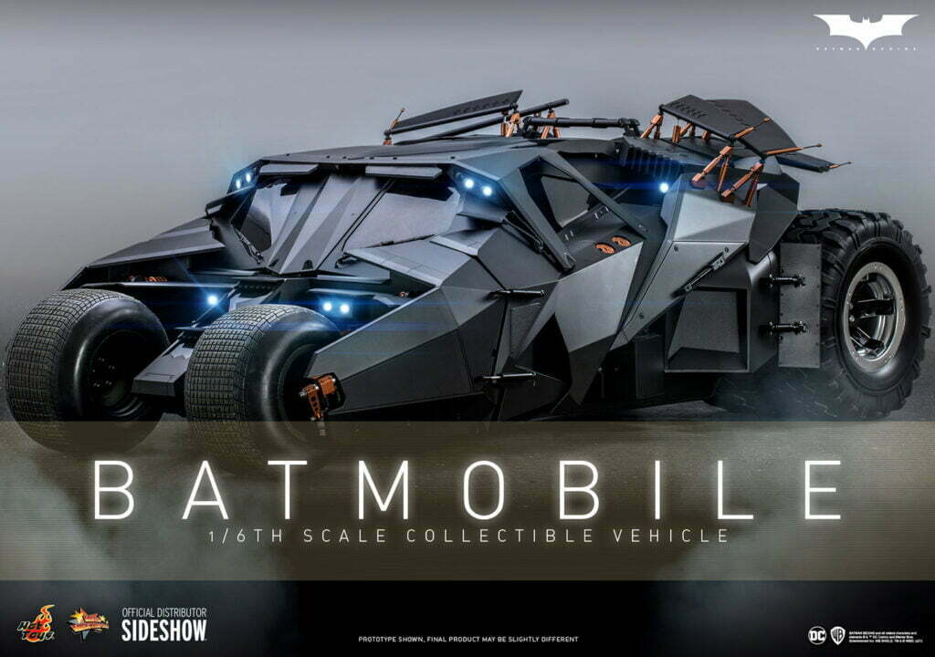 Batmobile Sixth Scale Figure Accessory Hot Toys Figuristi Store
