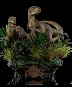 Just The Two Raptors Deluxe1:10 Scale Statue by Iron StudiosJurassic Park - Image 4