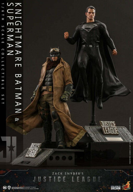 Knightmare Flash Figure Knightmare Batman and Superman Sixth Scale Figure Set by Hot Toys ...
