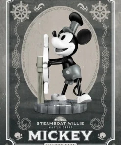Mickey Statue by Beast Kingdom Master Craft Series - Steamboat Willie