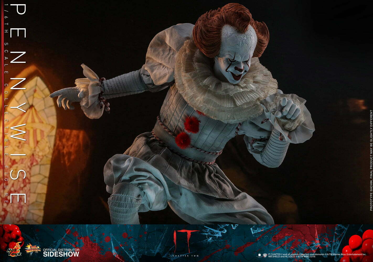 Pennywise Sixth Scale Figure by Hot Toys IT: Chapter Two - Movie Masterpiece Series - Image 9