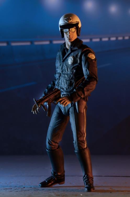 Terminator 2: Judgement Day Ultimate T-1000 (Motorcycle Cop) Figure BY NECA - Image 4