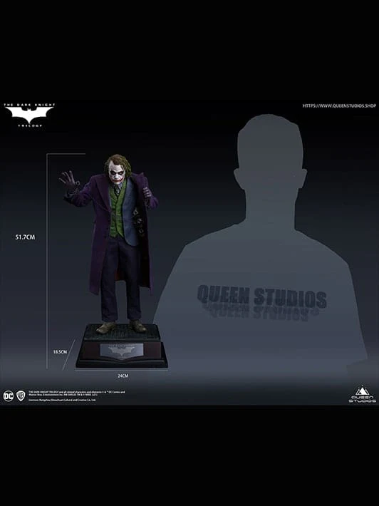 QUEEN STUDIOS The Dark Knight Joker 1:4 Scale Statue - Regular Version - Image 2