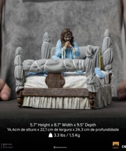 Alternative view of Statue Possessed Regan McNeil - The Exorcist - Art Scale 1/10 - Iron Studios