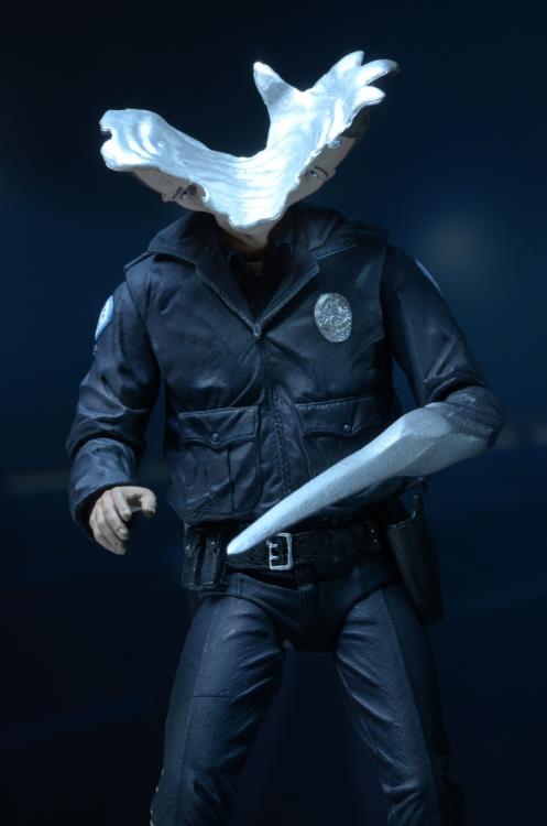 Terminator 2: Judgement Day Ultimate T-1000 (Motorcycle Cop) Figure BY NECA - Image 9