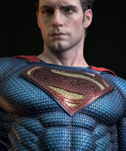 SUPERMAN (HENRY CAVILL) BLUE AND RED SUIT 1/3 SCALE STATUE + BUST BY JND STUDIOS - Image 9