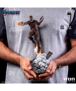 Alternative view of Statue Star-Lord - Art Scale - 1/10 - Avengers: Endgame - By Iron studios