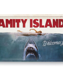 JAWS METAL SIGN - DOCTOR COLLECTORS