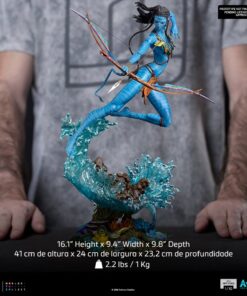 Alternative view of Neytiri 1:10 Scale Statue by @ironstudios Avatar: The Way of Water - Battle Diorama Series - Art Scale