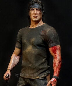 RAMBO IV 1/3 SCALE STATUE BY BRAZILIAN ARTIST EDINHO MAGA - Image 3