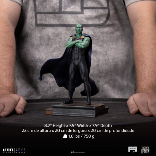 Martian Manhunter - Exclusive CCXP 22 - DC Comics - Art Scale 1/10 - Iron Studios - Image 2