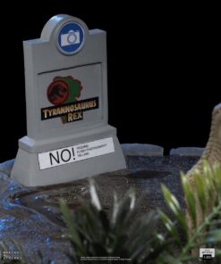 Statue T-Rex attacks Donald Gennaro - Jurassic Park - Demi Scale 1/20 - Iron Studios - Image 5