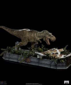 Statue T-Rex attacks Donald Gennaro - Jurassic Park - Demi Scale 1/20 - Iron Studios - Image 10
