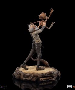 GEPETO & PINOCCHIO 1/10 ART SCALE BY IRON STUDIOS - Image 10