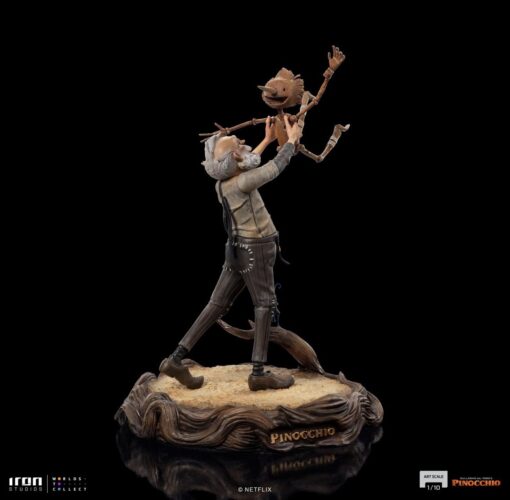 GEPETO & PINOCCHIO 1/10 ART SCALE BY IRON STUDIOS - Image 10