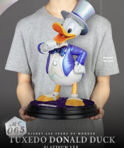Alternative view of MC-065 Disney 100 Years of Wonder Master Craft Tuxedo Donald Duck (Platinum Ver.)