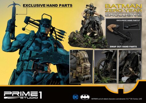 Batman (Comics)  Batman Zero Year 1/3 Scale Statue EX Version By Prime 1 Studio - Image 4