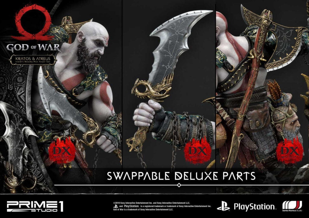 God of War Kratos & Atreus Ivaldi's Deadly Mist Armor Set Deluxe