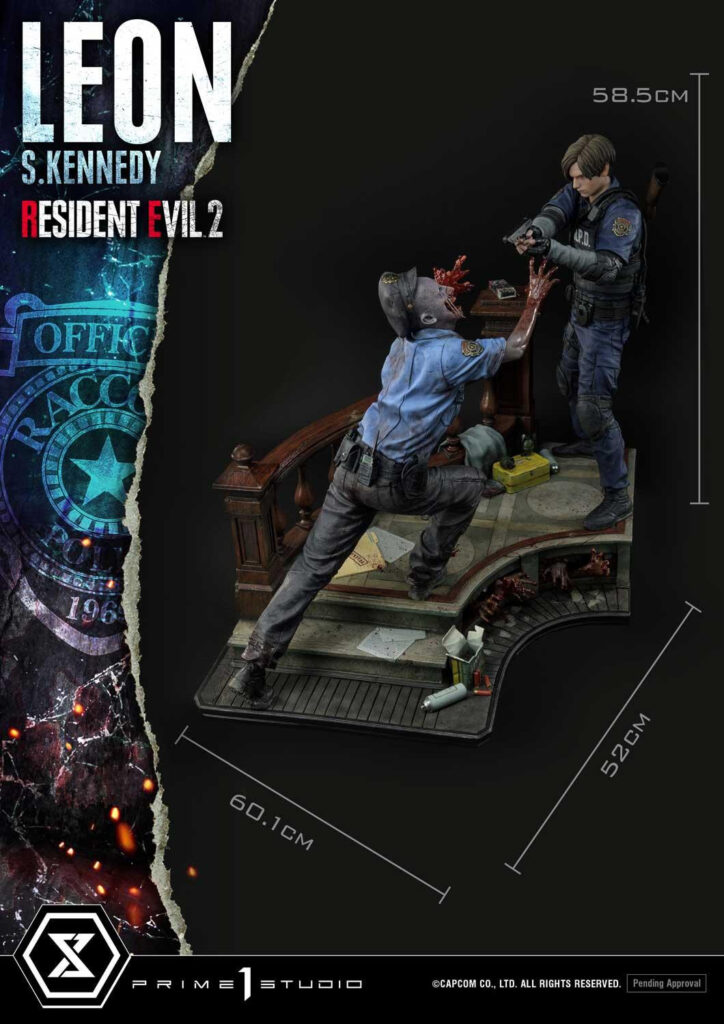 Resident Evil 2 Leon S. Kennedy 1/4 scale Statue by Prime 1 Studio Figuristi Store
