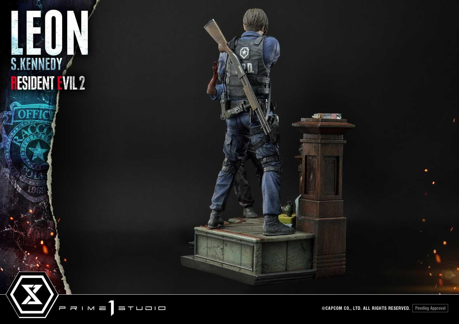 Resident Evil 2 Leon S. Kennedy 1/4 scale Statue by Prime 1 Studio - Image 5