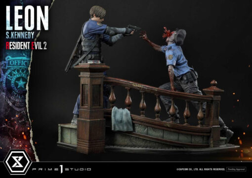 Resident Evil 2 Leon S. Kennedy 1/4 scale Statue by Prime 1 Studio - Image 6