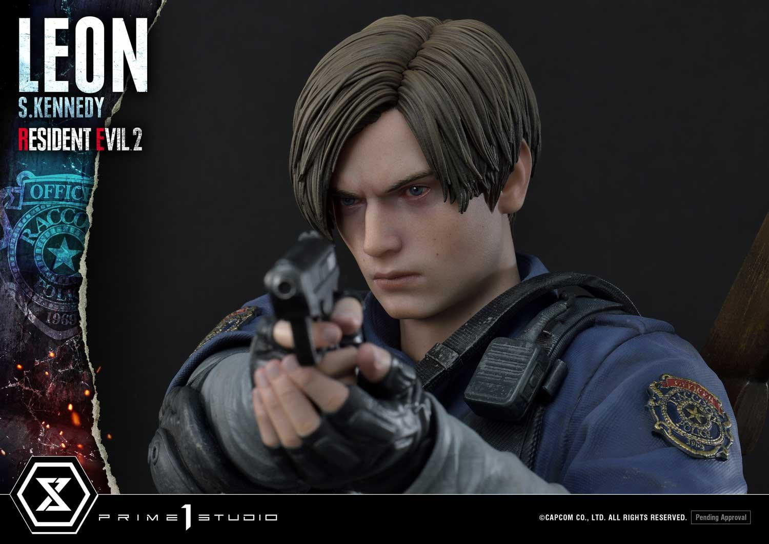 Resident Evil 2 Leon S. Kennedy 1/4 scale Statue by Prime 1 Studio - Image 8