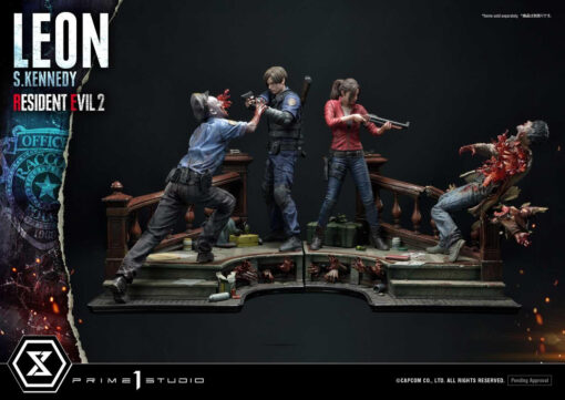 Resident Evil 2 Leon S. Kennedy 1/4 scale Statue by Prime 1 Studio - Image 9