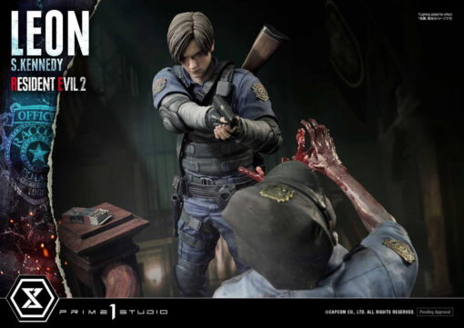 Resident Evil 2 Leon S. Kennedy 1/4 scale Statue by Prime 1 Studio - Image 10
