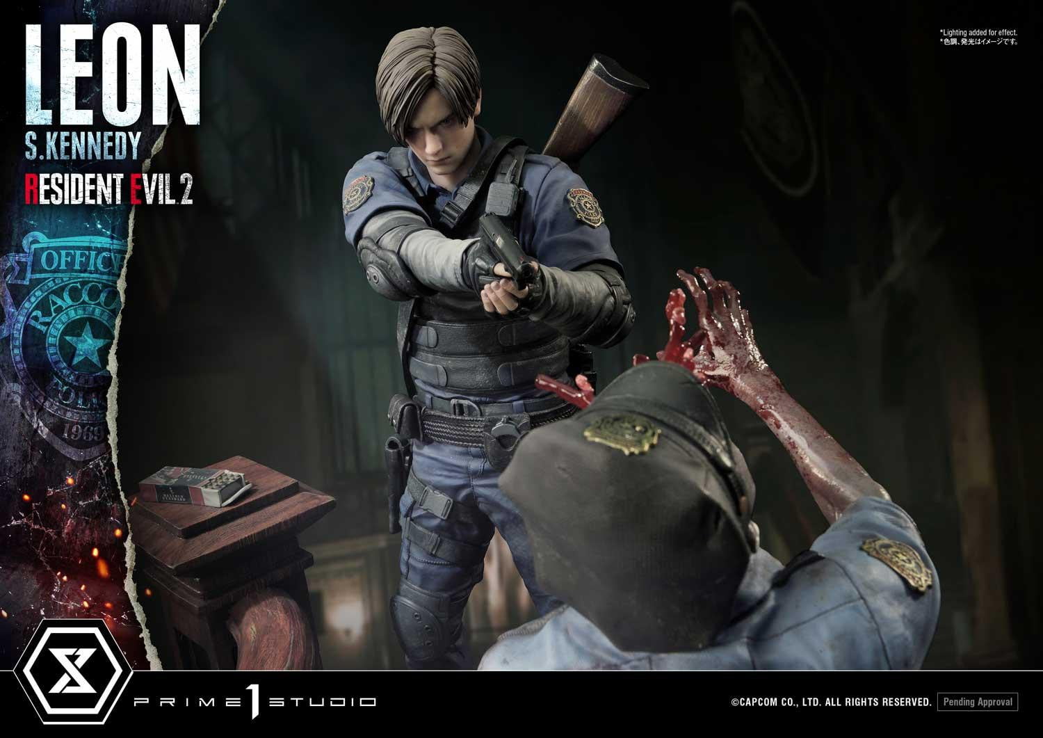 Resident Evil 2 Leon S. Kennedy 1/4 scale Statue by Prime 1 Studio - Image 10