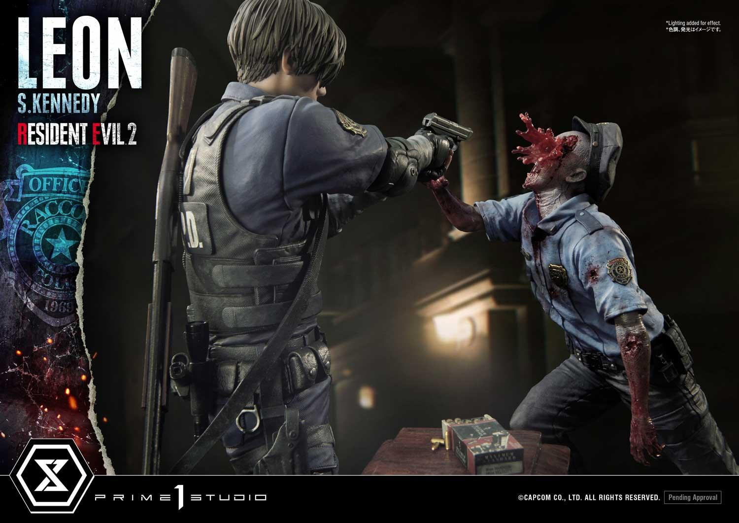 Resident Evil 2 Leon S. Kennedy 1/4 scale Statue by Prime 1 Studio - Image 11