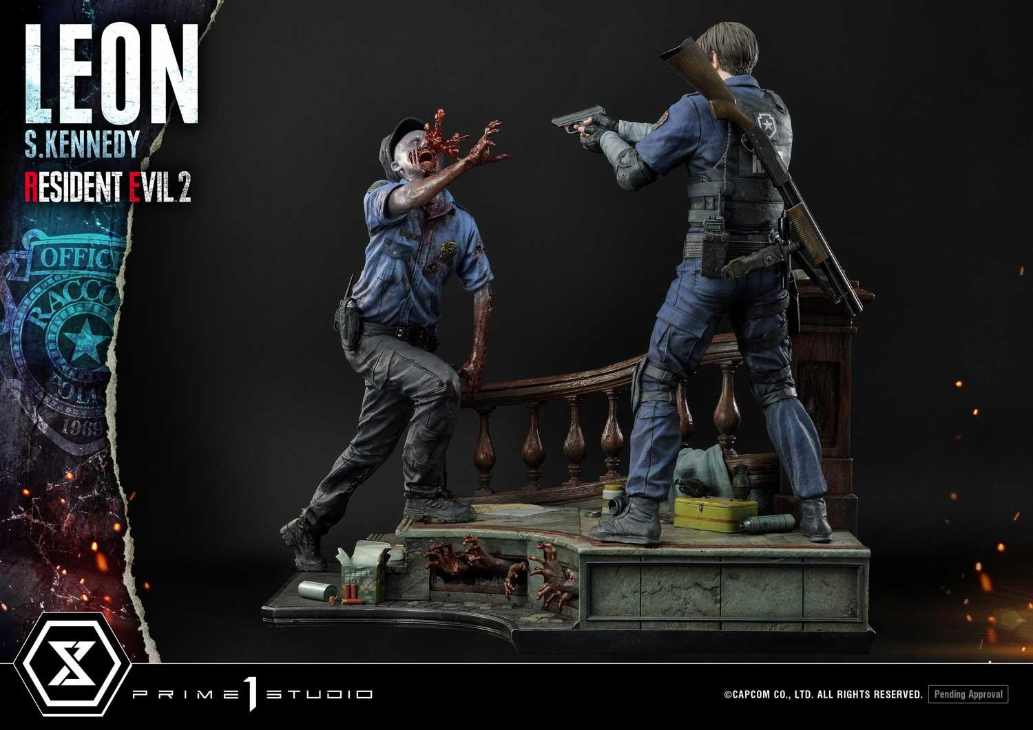 Resident Evil 2 Leon S. Kennedy 1/4 scale Statue by Prime 1 Studio - Image 12