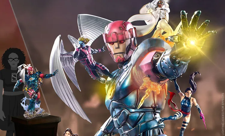 X-Men VS Sentinel #3 (Deluxe) 1:10 Scale Statue by Iron Studios Art Scale 1:10 - Battle Diorama Series - Marvel Comics - Image 15
