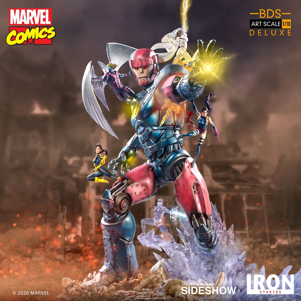 X-Men VS Sentinel #3 (Deluxe) 1:10 Scale Statue by Iron Studios Art Scale 1:10 - Battle Diorama Series - Marvel Comics - Image 11