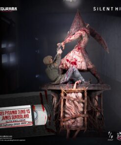 Alternative view of SILENT HILL: RED PYRAMID THING VS JAMES SUNDERLAND STATUEBy @figuramacollectors