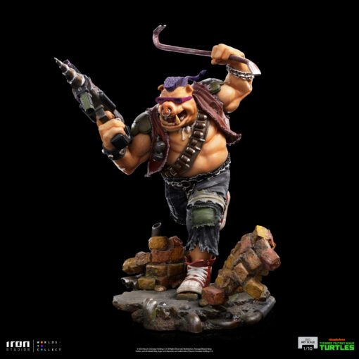 Bebop TMNT 1/10 Art Scale Statue By Iron Studios - Image 19