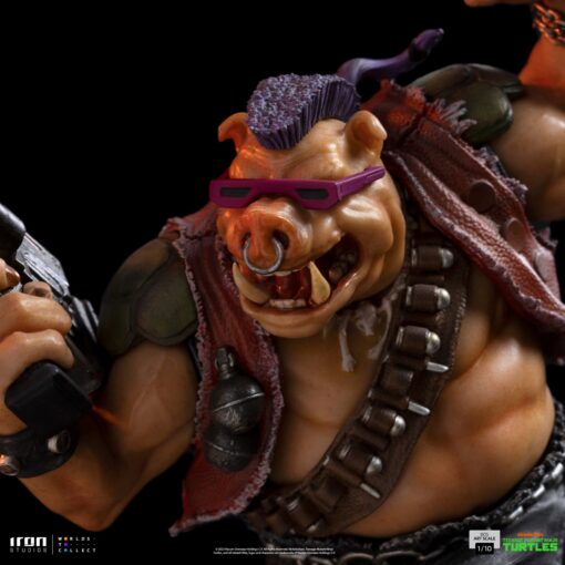 Bebop TMNT 1/10 Art Scale Statue By Iron Studios - Image 13
