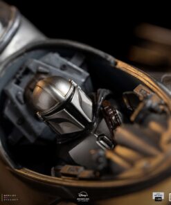 Mando's N-1 Starfighter Book of Boba Fest 1/10 scale statue by Iron Studios - Image 14