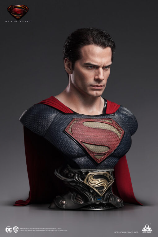 Superman Life-size Bust By Queen Studios - Image 4