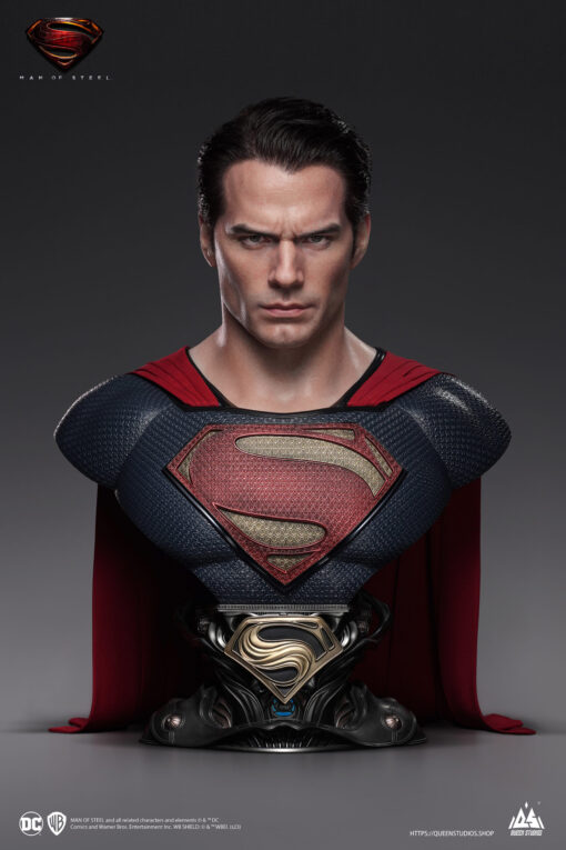 Superman Life-size Bust By Queen Studios