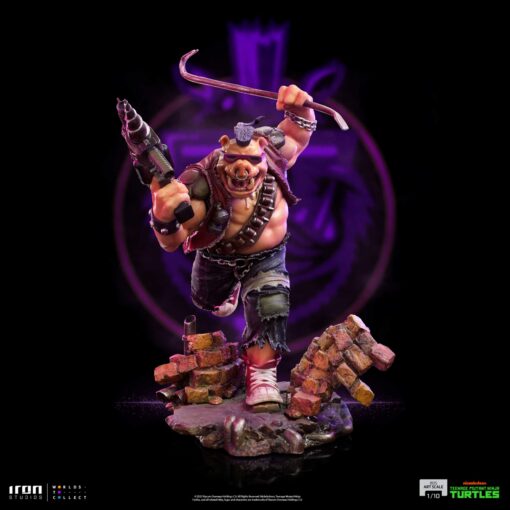 Bebop TMNT 1/10 Art Scale Statue By Iron Studios