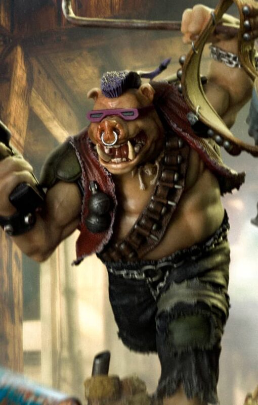 Bebop TMNT 1/10 Art Scale Statue By Iron Studios - Image 6